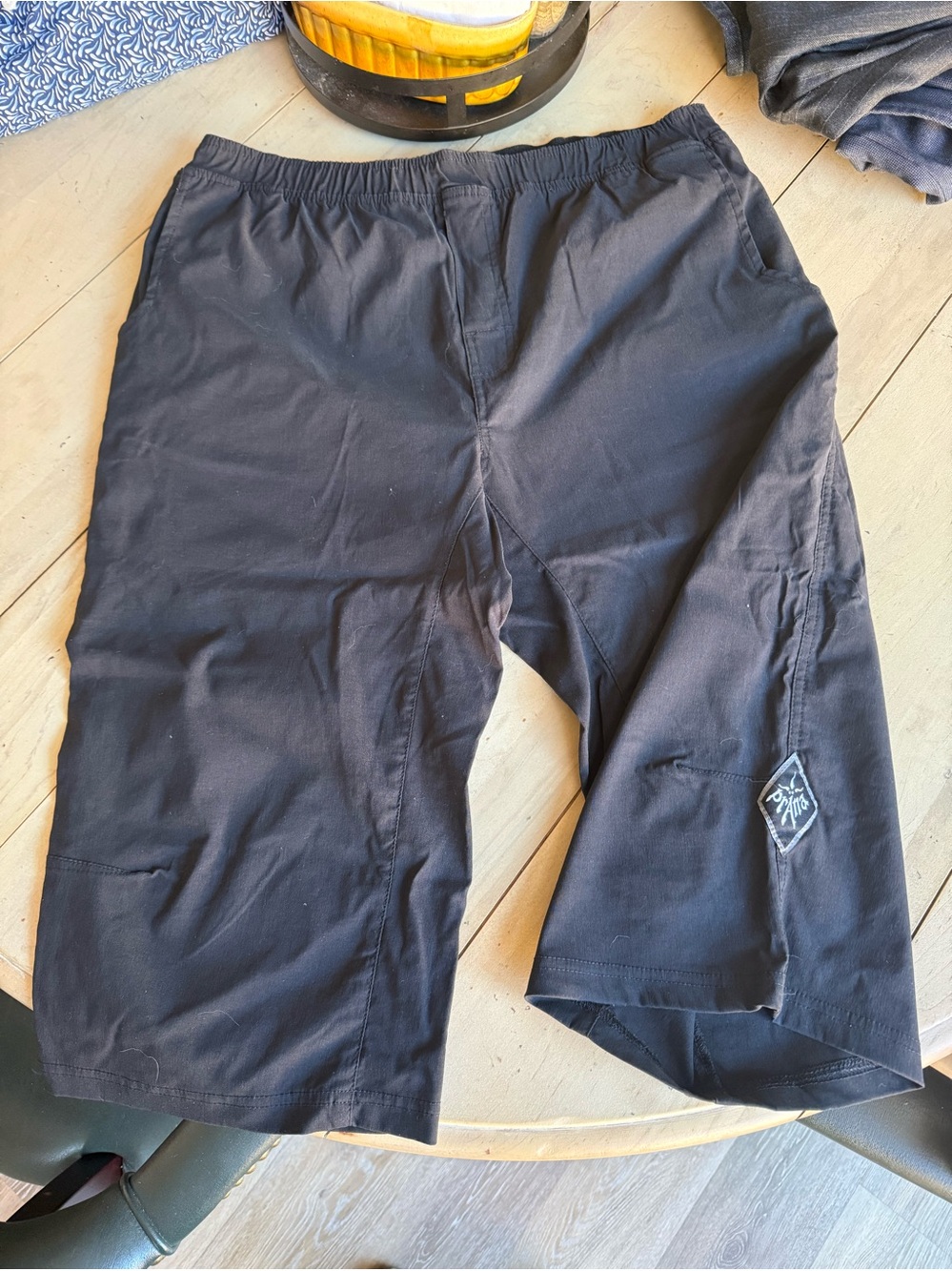 Prana men’s large stretch Zion shorts black